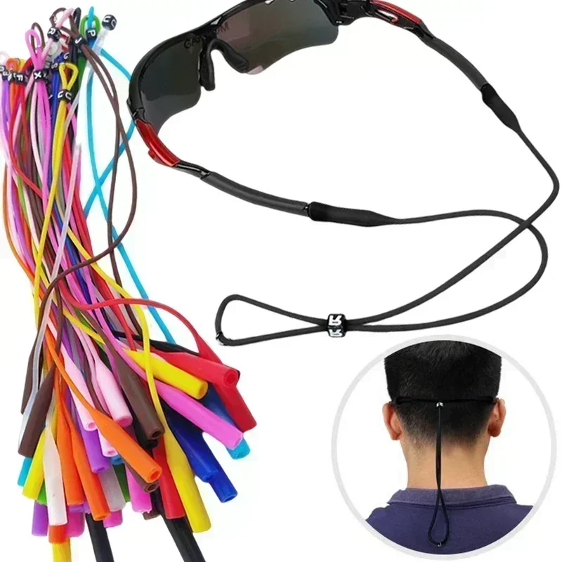 3/1pcs Candy Color Elastic Sil - Sunglass Retainer Cord recension och pris