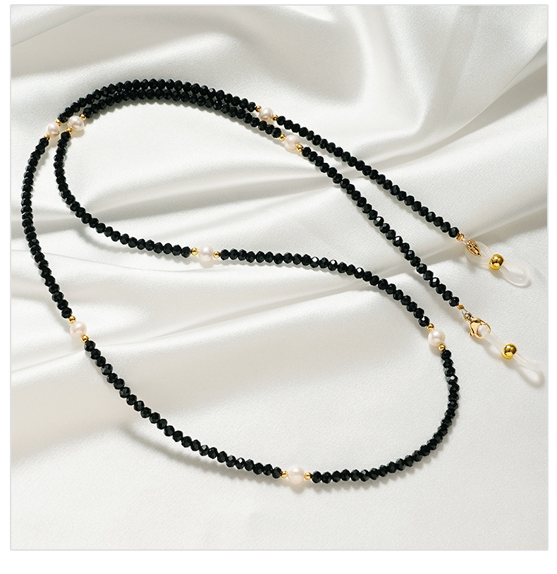 Pearl Crystal Glasses Chain Wo - Sunglass Retainer Cord recension och pris