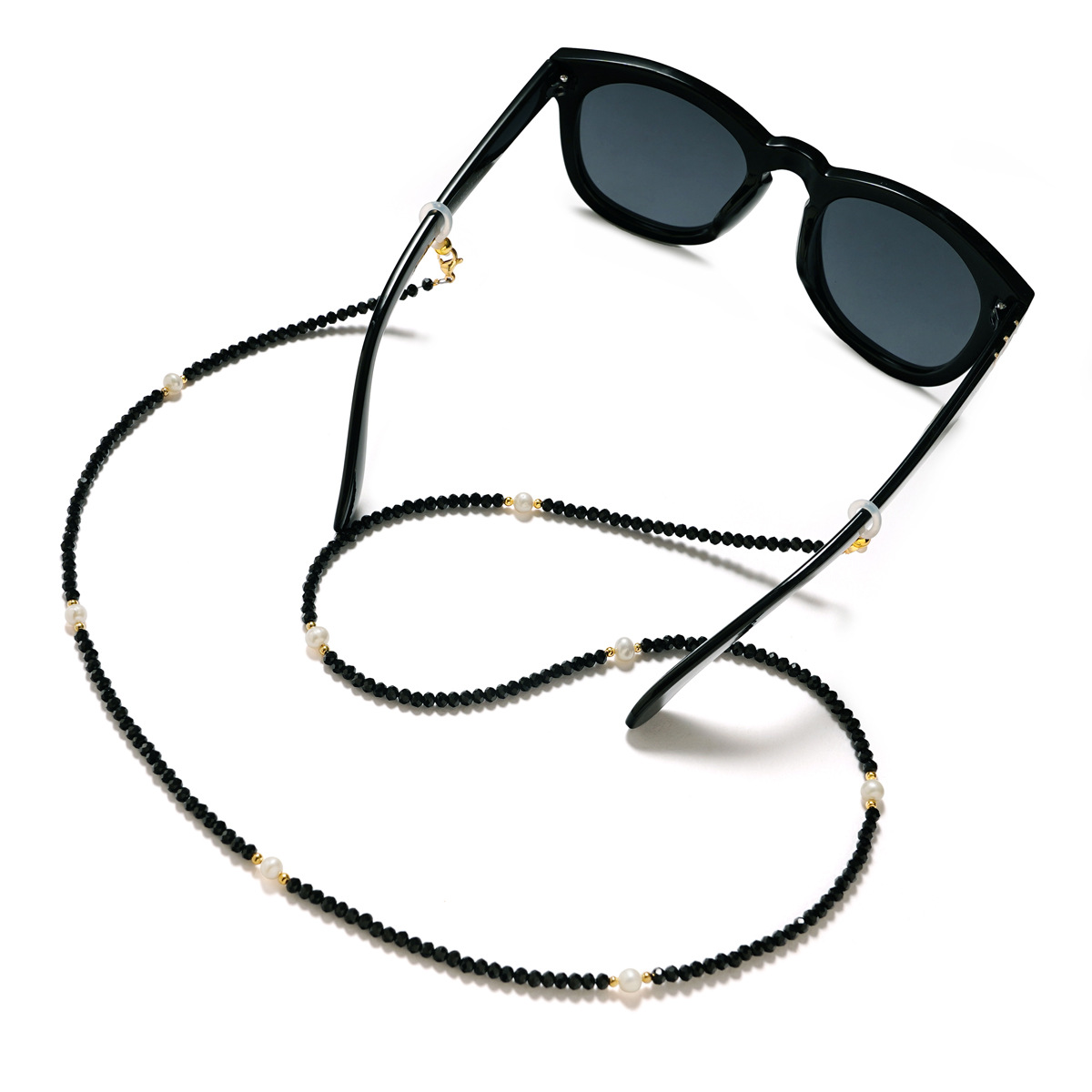 Pearl Crystal Glasses Chain Wo - Sunglass Retainer Cord recension och pris