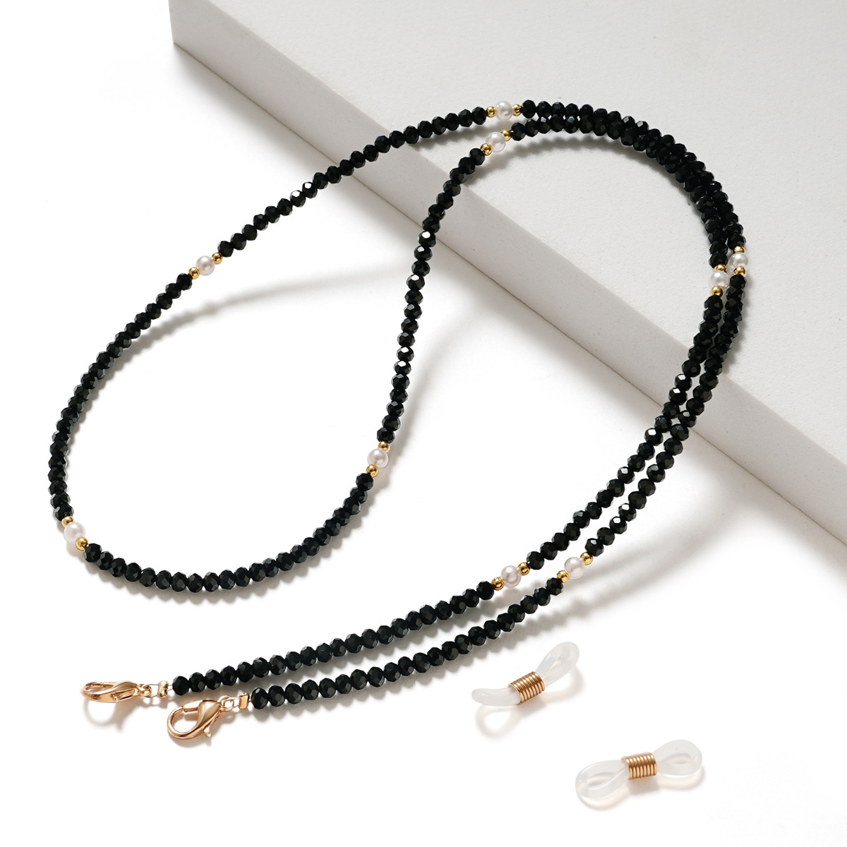 Pearl Crystal Glasses Chain Wo - Sunglass Retainer Cord recension och pris