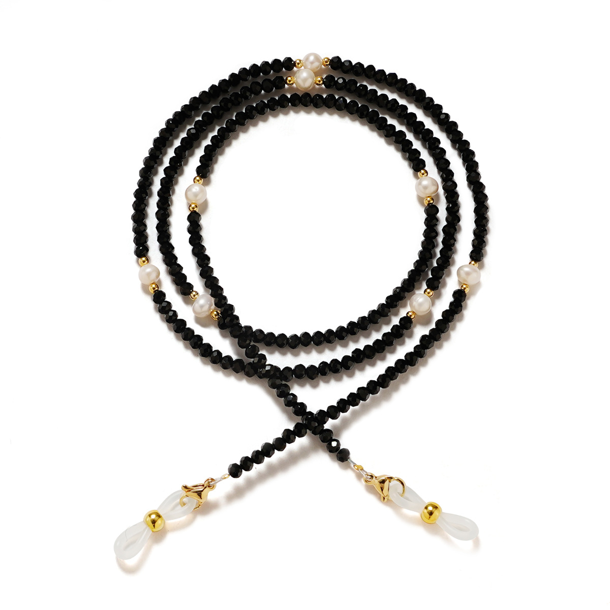 Pearl Crystal Glasses Chain Wo - Sunglass Retainer Cord recension och pris