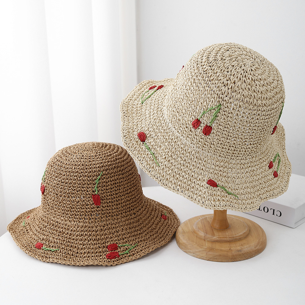 Summer Hats For Women Sun Hat  - Bucket Hat Straw recension och pris
